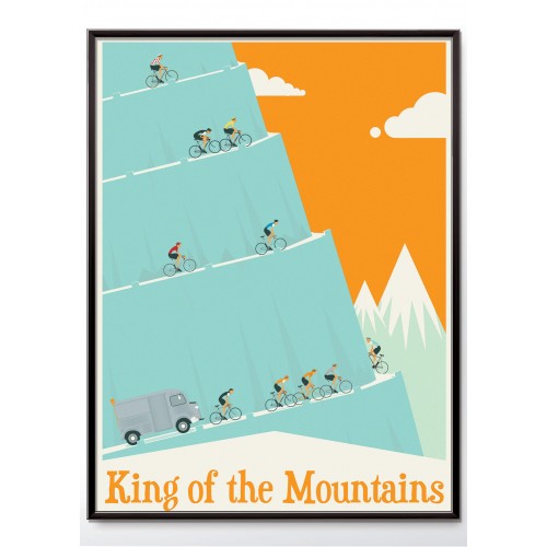 King of the Mountains Tour De France Bicycle