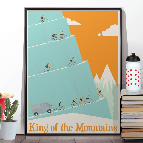 King of the Mountains Tour De France Bicycle