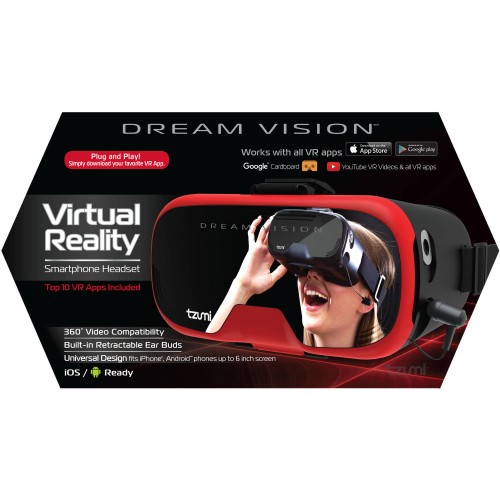 Dream Vision Virtual Reality Headset by Tzumi