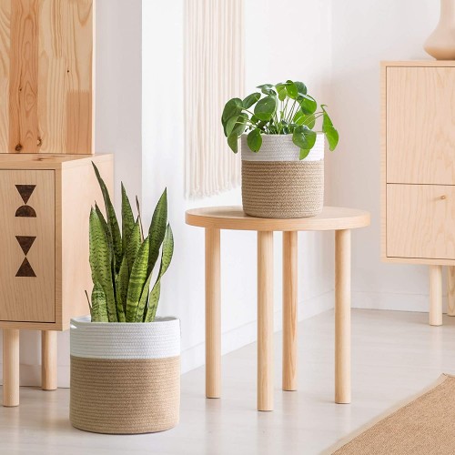 Jute Rope Plant Basket