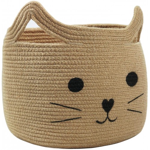 Cat Jute Nursery Basket