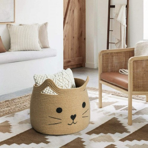 Cat Jute Nursery Basket