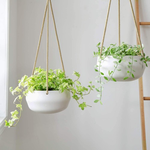 Ceramic Hanging Plant Holder
