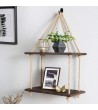 Rustic Wall Hanging Shelf