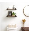 Rustic Wall Mounted Shelves
