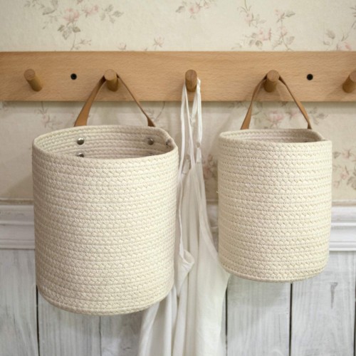 Cotton Rope Hanging Baskets