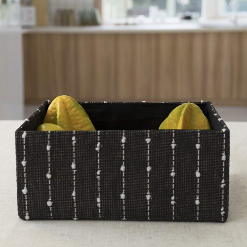 Dotted Paper Rope Boxes