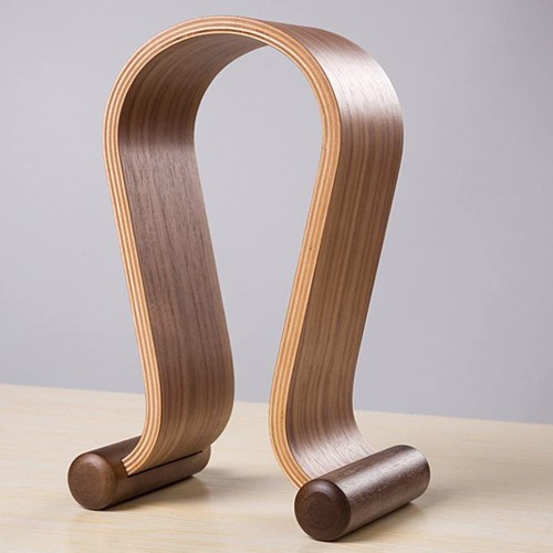 Wooden Headset Stand Holder