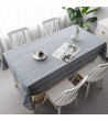 Cotton Linen Rectangular Tablecloth