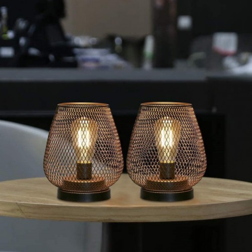 Metal Cage Table Lamps
