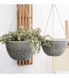 Weave Pattern Hanging Planters