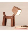 Nordic Table Lamp Wooden Dog