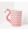 Flamingo Chevron Mug