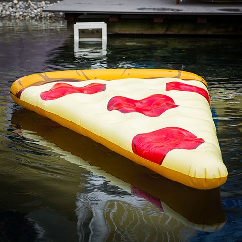 Inflatable Pizza Slice Pool Float