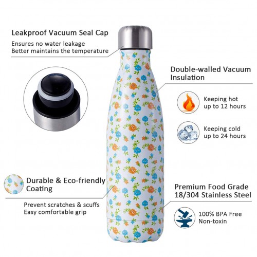 Insulated Water Bottle & Coffee Thermos